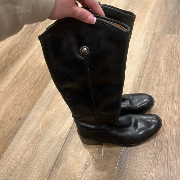Frye Melissa Zip up riding boot-Like New condition - Picture 8 of 8